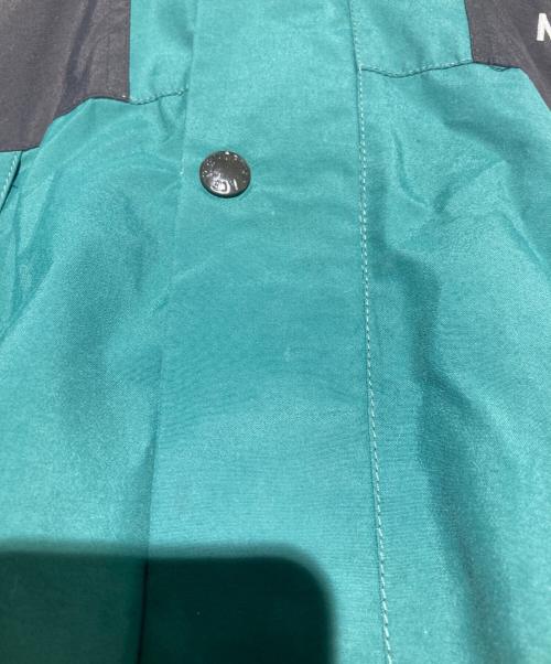 THE NORTH FACE（ザ ノース フェイス）THE NORTH FACE (ザ ノース フェイス) マウンテンパーカー ブラック×グリーン サイズ:Mの古着・服飾アイテム