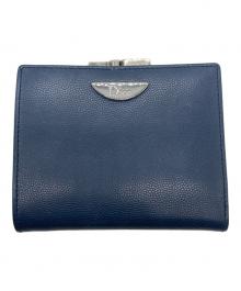 Christian Dior（クリスチャン ディオール）の古着「2つ折り財布」｜ネイビー