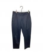 TOMORROW LANDトゥモローランド）の古着「シェットランドトロピカル ストレートスラックス」｜ネイビー