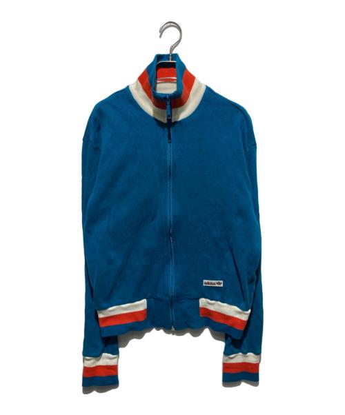 adidas（アディダス）adidas (アディダス) オールドトラックジャケット ブルー サイズ:Ｍの古着・服飾アイテム