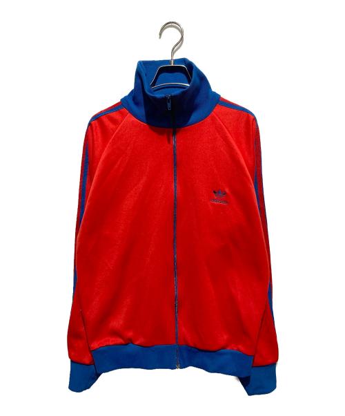 80s adidas（エイティーズ アディダス）80s adidas (エイティーズ アディダス) トラックジャケット レッド サイズ:不明の古着・服飾アイテム