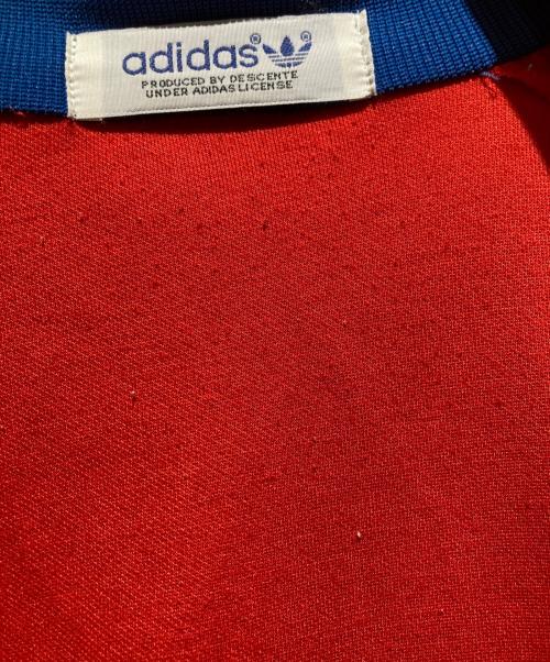 80s adidas（エイティーズ アディダス）80s adidas (エイティーズ アディダス) トラックジャケット レッド サイズ:不明の古着・服飾アイテム