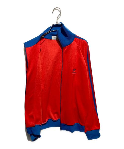 80s adidas（エイティーズ アディダス）80s adidas (エイティーズ アディダス) トラックジャケット レッド サイズ:不明の古着・服飾アイテム