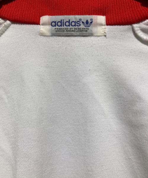 adidas（アディダス）adidas (アディダス) 80ｓ トラックジャケット ホワイト サイズ:不明の古着・服飾アイテム