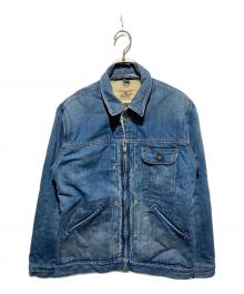 Wrangler×METAPHORE（ラングラー×メタファー）の古着「裏地ボアデニムジャケット」｜インディゴ