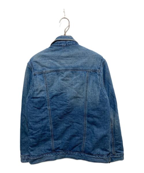 Wrangler（ラングラー）Wrangler (ラングラー) METAPHORE (メタファー) 裏地ボアデニムジャケット インディゴ サイズ:Ｌの古着・服飾アイテム