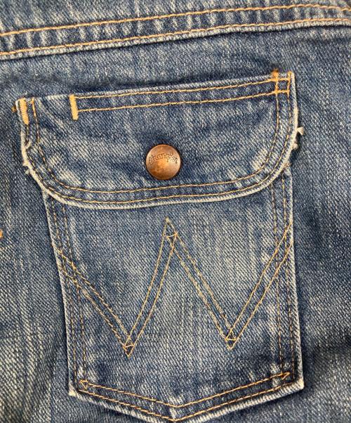 Wrangler（ラングラー）Wrangler (ラングラー) METAPHORE (メタファー) 裏地ボアデニムジャケット インディゴ サイズ:Ｌの古着・服飾アイテム