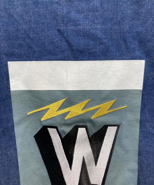 WTAPS（ダブルタップス）WTAPS (ダブルタップス) 18AW バックプリント&刺繍デニムドクターシャツコート インディゴ サイズ:Ｘ03の古着・服飾アイテム