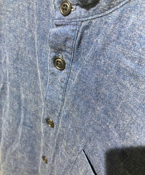 WTAPS（ダブルタップス）WTAPS (ダブルタップス) 18AW バックプリント&刺繍デニムドクターシャツコート インディゴ サイズ:Ｘ03の古着・服飾アイテム
