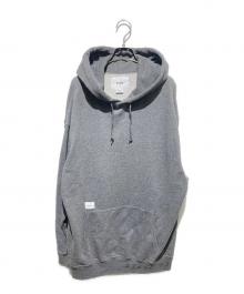 WTAPS（ダブルタップス）の古着「18SS BIGGIE 01 SWEATSHIRT パーカー」｜グレー