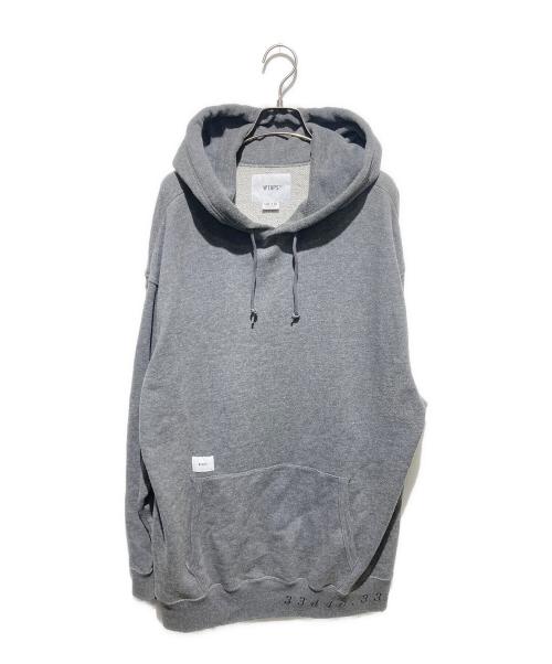 WTAPS（ダブルタップス）WTAPS (ダブルタップス) 18SS BIGGIE 01 SWEATSHIRT パーカー グレー サイズ:Ｘ02の古着・服飾アイテム