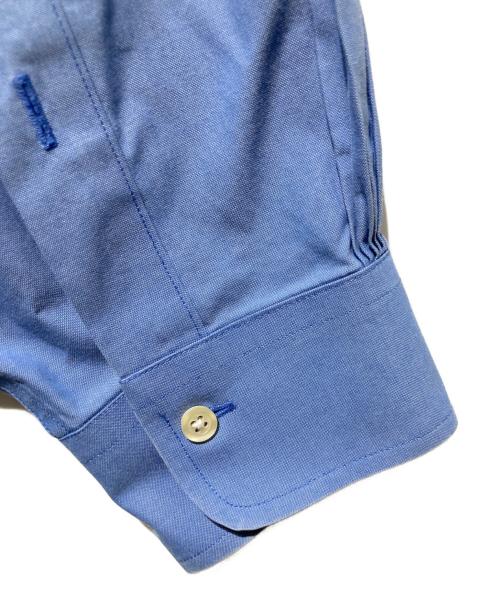 BROOKS BROTHERS（ブルックスブラザーズ）BROOKS BROTHERS (ブルックスブラザーズ) バンドカラーシャツ ブルー サイズ:18　4/5の古着・服飾アイテム
