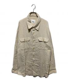 MYTHINKS（マイシンクス）の古着「オーバーシャツ」｜ベージュ