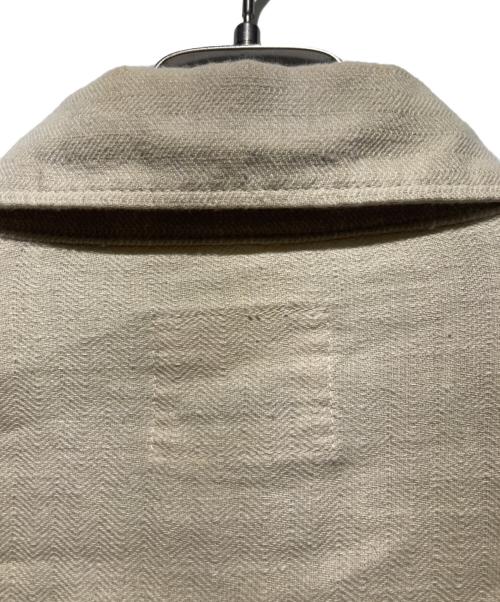 MYTHINKS（マイシンクス）MYTHINKS (マイシンクス) オーバーシャツ ベージュ サイズ:Mの古着・服飾アイテム