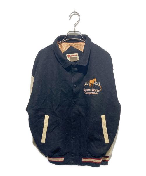 SCHNEID ERS（不明）SCHNEID ERS (不明) ウールスタジャン ブラック サイズ:Sの古着・服飾アイテム