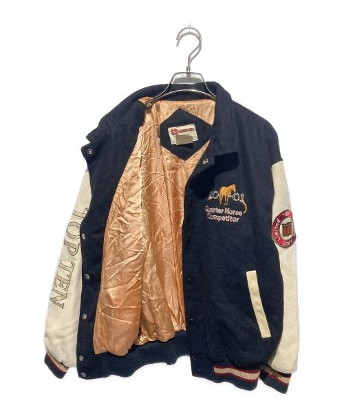 SCHNEID ERS（不明）SCHNEID ERS (不明) ウールスタジャン ブラック サイズ:Sの古着・服飾アイテム