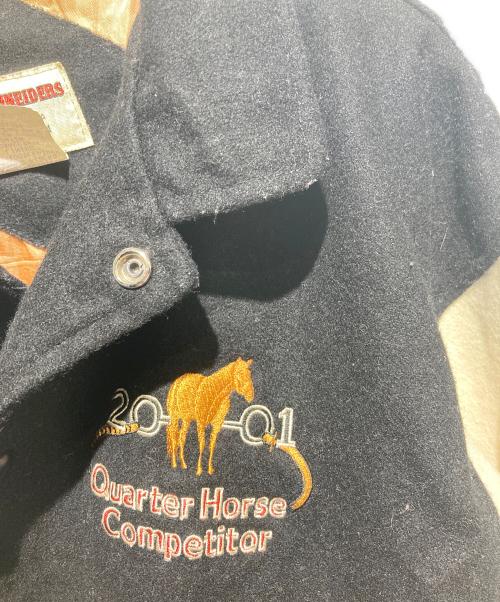 SCHNEID ERS（不明）SCHNEID ERS (不明) ウールスタジャン ブラック サイズ:Sの古着・服飾アイテム