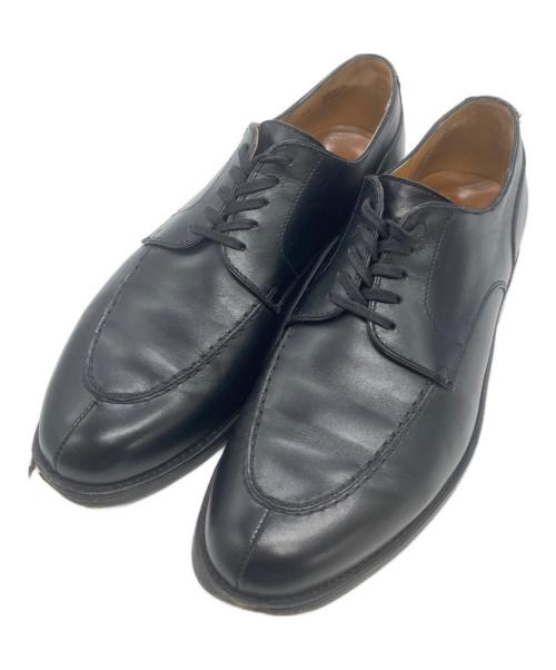 berwick（バーウィック）berwick (バーウィック) Uチップシューズ ブラック サイズ:6.5の古着・服飾アイテム