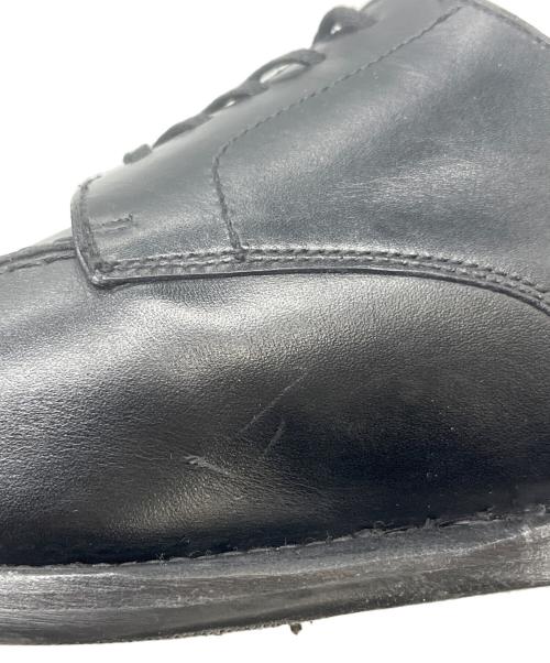 berwick（バーウィック）berwick (バーウィック) Uチップシューズ ブラック サイズ:6.5の古着・服飾アイテム