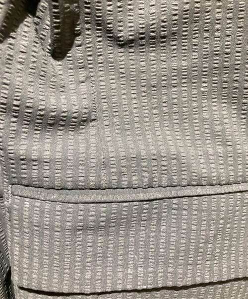 nano・universe（ナノ・ユニバース）nano・universe (ナノ・ユニバース) シアサッカーセットアップ グレー サイズ:不明の古着・服飾アイテム