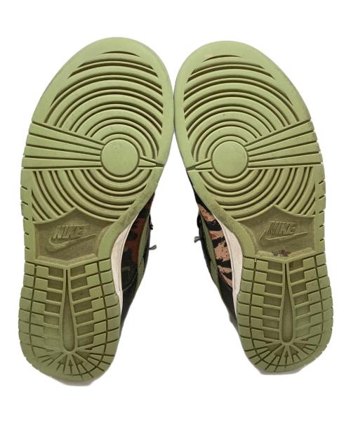NIKE（ナイキ）NIKE (ナイキ) DUNK LOW SE Sail Multi-Camo グリーン サイズ:28cmの古着・服飾アイテム
