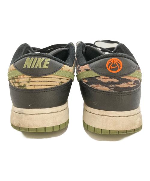 NIKE（ナイキ）NIKE (ナイキ) DUNK LOW SE Sail Multi-Camo グリーン サイズ:28cmの古着・服飾アイテム