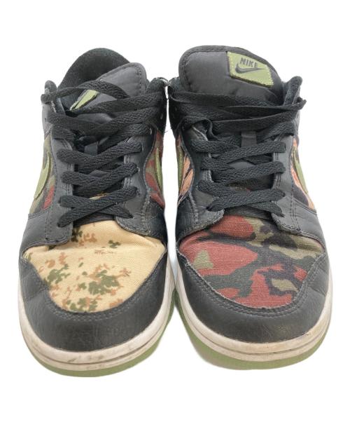 NIKE（ナイキ）NIKE (ナイキ) DUNK LOW SE Sail Multi-Camo グリーン サイズ:28cmの古着・服飾アイテム