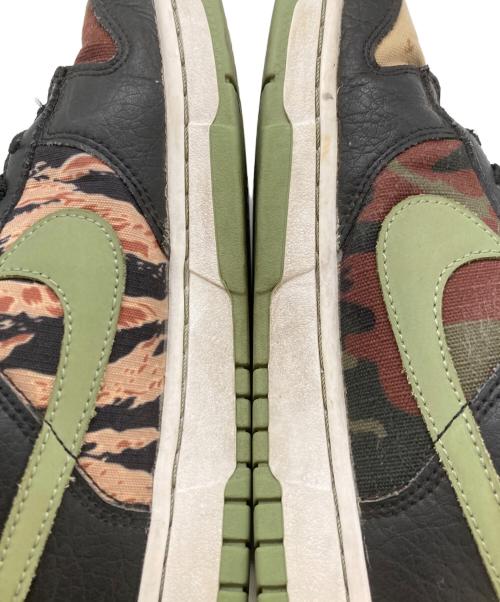NIKE（ナイキ）NIKE (ナイキ) DUNK LOW SE Sail Multi-Camo グリーン サイズ:28cmの古着・服飾アイテム