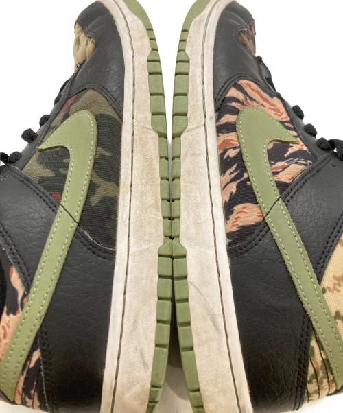 NIKE（ナイキ）NIKE (ナイキ) DUNK LOW SE Sail Multi-Camo グリーン サイズ:28cmの古着・服飾アイテム