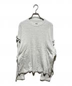 holiday×Robert P.Miller×Spick and Spanホリデー×ロバートピーミラー×スピック＆スパン）の古着「sleeve frill t」｜グレー