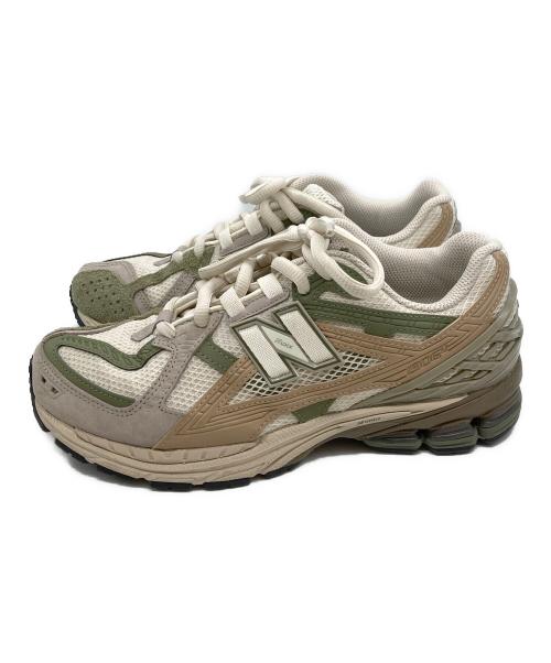 NEW BALANCE（ニューバランス）NEW BALANCE (ニューバランス) ローカットスニーカー ベージュ サイズ:25cmの古着・服飾アイテム