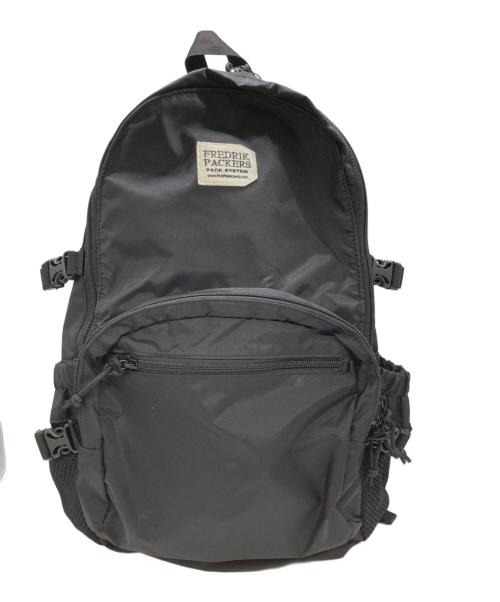 FREDRIK PACKERS（フレドリックパッカーズ）FREDRIK PACKERS (フレドリックパッカーズ) green label (グリーンレーベル) 別注 バックパック ブラックの古着・服飾アイテム