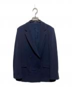 PLSTプラステ）の古着「ダブルテーラードジャケット」｜ネイビー