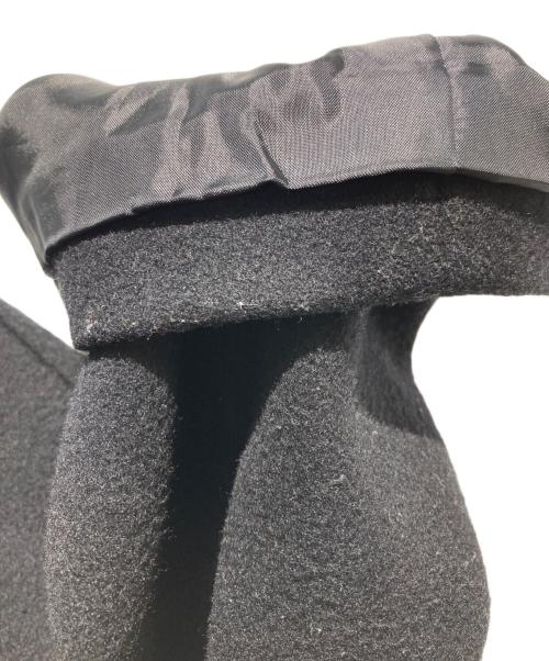 INDIVI（インディヴィ）INDIVI (インディヴィ) キルト＆ウール切り替えデザインコート ブラック サイズ:19の古着・服飾アイテム