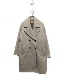 IENA（イエナ）の古着「ダブルモッサコート」｜ベージュ