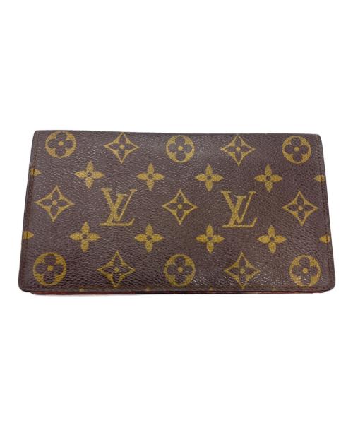 LOUIS VUITTON（ルイ ヴィトン）LOUIS VUITTON (ルイ ヴィトン) 札入れ ブラウンの古着・服飾アイテム