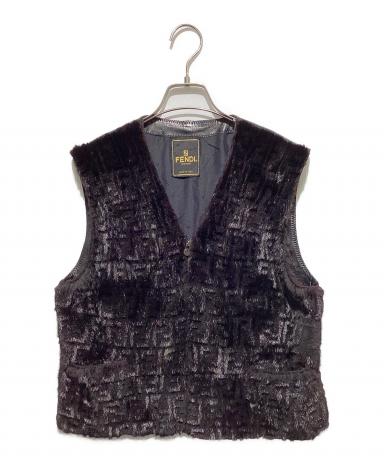 h*s様 90s 90年代 FENDI フェンディズッカジップアップベスト 90s 90年代 FENDI フェンディズッカジップアップベスト 90s 90年代