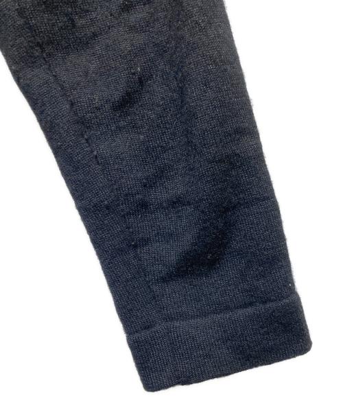 HERMES（エルメス）HERMES (エルメス) シルク×カシミヤブレンドカーディガン イエロー×ブラック サイズ:40の古着・服飾アイテム