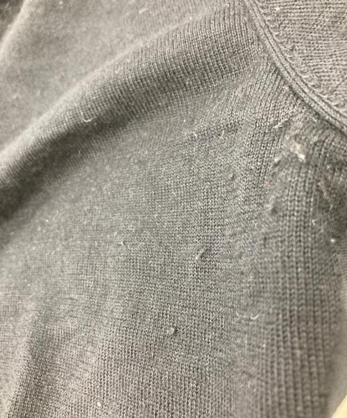 HERMES（エルメス）HERMES (エルメス) シルク×カシミヤブレンドカーディガン イエロー×ブラック サイズ:40の古着・服飾アイテム