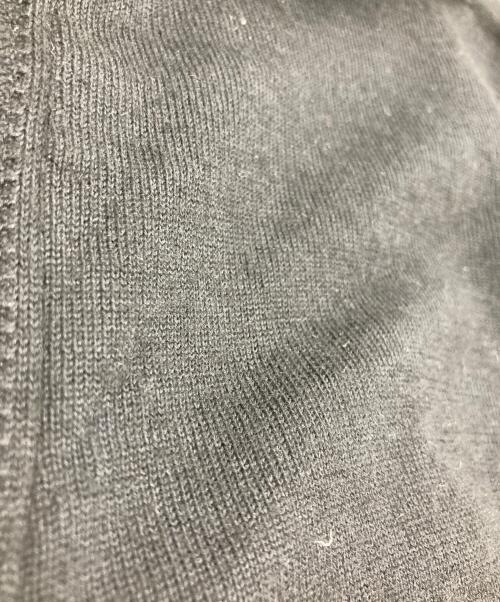 HERMES（エルメス）HERMES (エルメス) シルク×カシミヤブレンドカーディガン イエロー×ブラック サイズ:40の古着・服飾アイテム