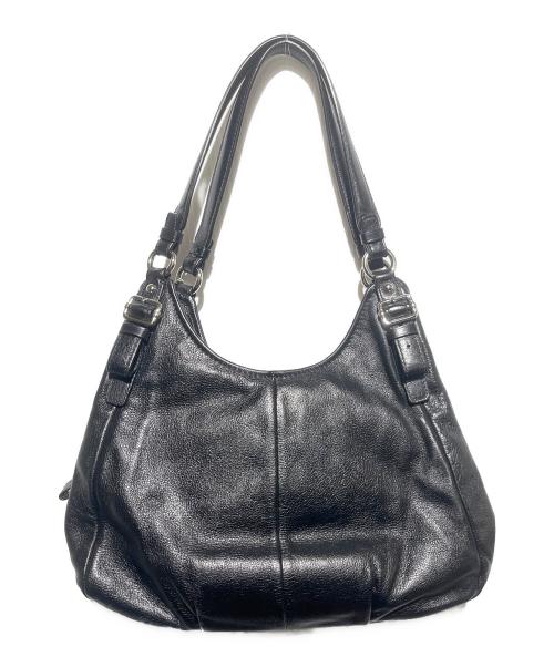 COACH（コーチ）COACH (コーチ) トートバッグ/マディソンレザーマギーハンドバッグ ブラックの古着・服飾アイテム