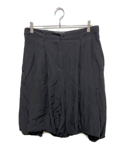 ANN DEMEULEMEESTER（アンドゥムルメステール）ANN DEMEULEMEESTER (アンドゥムルメステール) 99ss アーカイブ バルーンドレープ変形スカート ブラック サイズ:36の古着・服飾アイテム