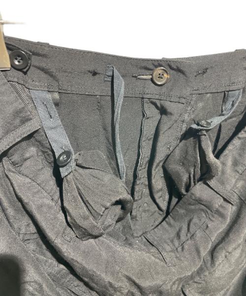 ANN DEMEULEMEESTER（アンドゥムルメステール）ANN DEMEULEMEESTER (アンドゥムルメステール) 99ss アーカイブ バルーンドレープ変形スカート ブラック サイズ:36の古着・服飾アイテム