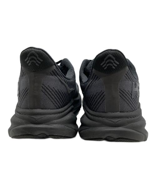 HOKA（ホカ）HOKA (ホカ) クリフトン 9 ワイド ブラック サイズ:26.5の古着・服飾アイテム