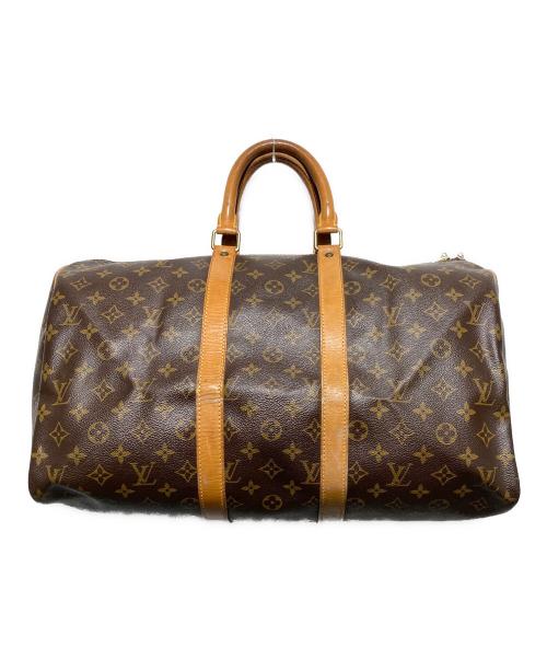 LOUIS VUITTON（ルイ ヴィトン）LOUIS VUITTON (ルイ ヴィトン) トラベルバッグ ブラウンの古着・服飾アイテム