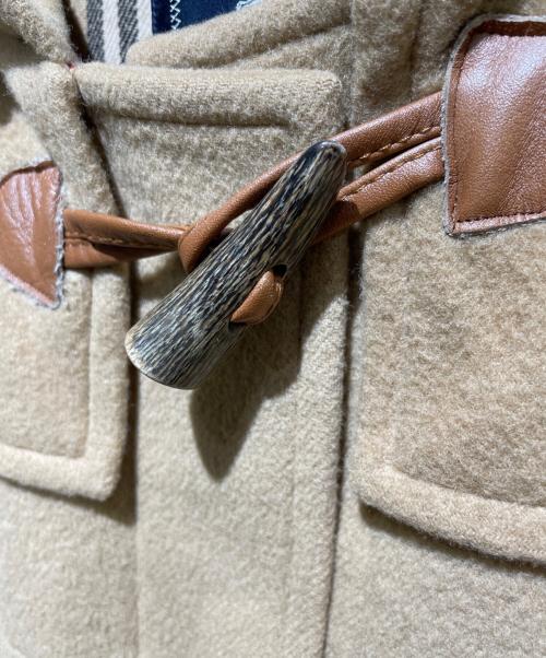 Burberry's（バーバリー）Burberry's (バーバリー) 裏地ノバチェックカシミヤ混ダッフルコート ベージュ サイズ:MAの古着・服飾アイテム