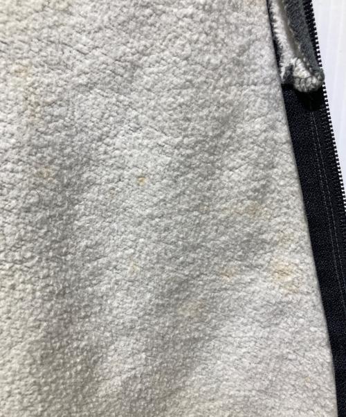 PPFM（ピーピーエフエム）PPFM (ピーピーエフエム) y2k ダメージ加工ジップパーカー グレー サイズ:FREEの古着・服飾アイテム