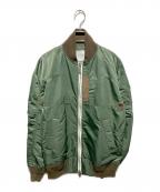 sacaiサカイ）の古着「17SS MA-1 Blouson」｜カーキ