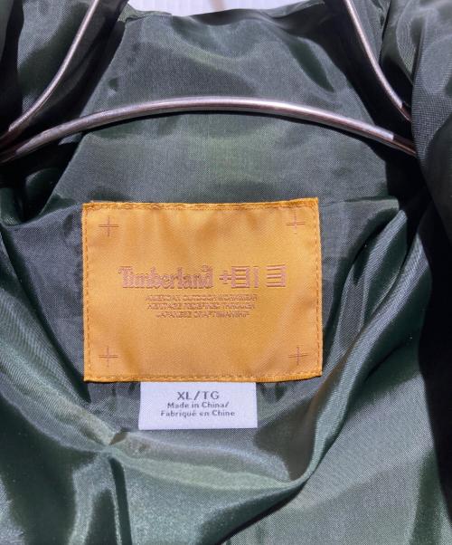 Timberland（ティンバーランド）Timberland (ティンバーランド) ビーデューティーロングダウンジャケット ベージュ サイズ:XL 未使用品の古着・服飾アイテム