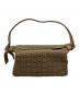 COACH (コーチ) ミニシグネチャーアクセサリーポーチ ブラウン：8000円